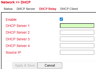 DHCP Relay