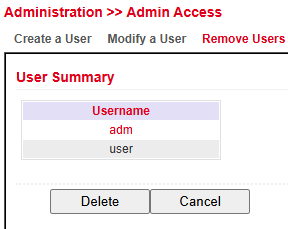 Remove User