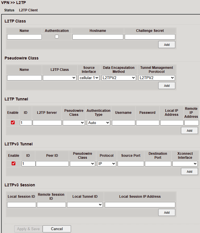 L2TP Client